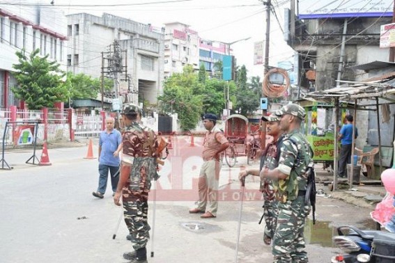 Strike : Security beefed up across state Strike : Security beefed up across state